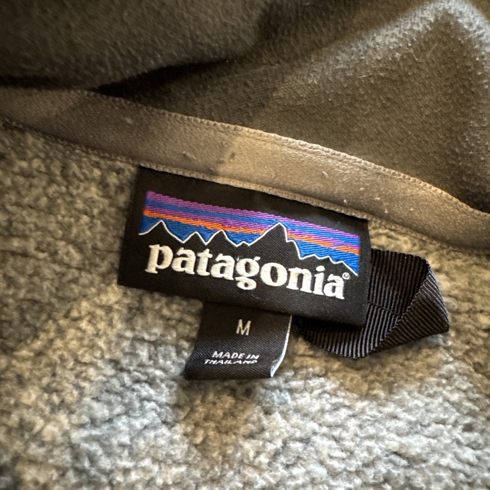 Patagonia Better Sweater 1/4 Zip Mens M 25523 Gray Fleece‎ Gorpcore Jacket - Picture 3 of 9